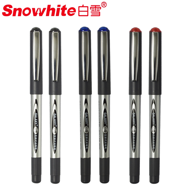 Office School Supply Snowhite Liquid Roller Ball Pen Gel Pen Smooth Writing Pen Statonery Pen