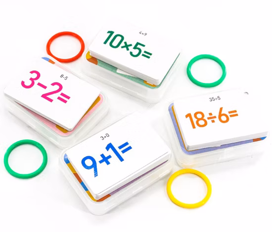 Пользовательские OEM Детские игральные карты Печать на бумаге Настольная игра Дети Образовательные обучающие карты Упаковка Покеры Игровые карты Флэш-карты