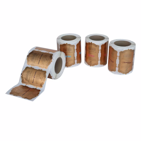 Водостойкая прозрачная ПВХ виниловая клейкая бумага для домашних животных BOPP, наклейка для печати этикеток