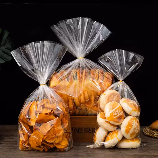 Изготовленная на заказ высококачественная пластиковая плоская сумка для упаковки пищевых продуктов