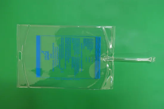 Инфузионный мешок из ПВХ с двойными портами